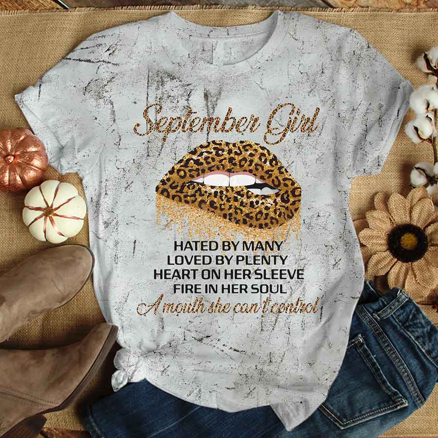 September Birthday Shirt, Custom Birthday Shirt, Queens are Born In September, September Birthday Shirts For Woman, September Birthday Gifts-YPT-HCT