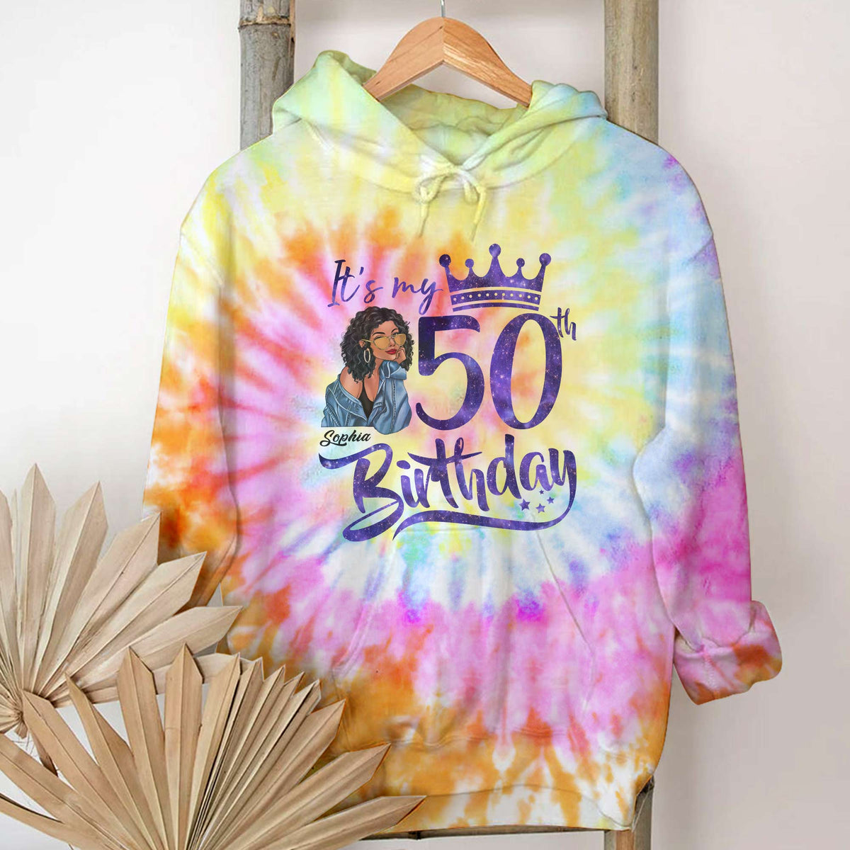50th Birthday Shirts, Custom Birthday Shirts, Turning 50 Shirt, Gifts For Women Turning 50, 50 And Fabulous Shirt-YPT-HCT