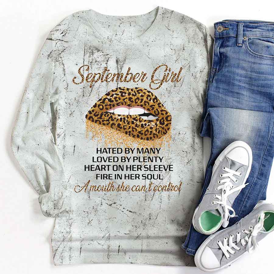 September Birthday Shirt, Custom Birthday Shirt, Queens are Born In September, September Birthday Shirts For Woman, September Birthday Gifts-YPT-HCT