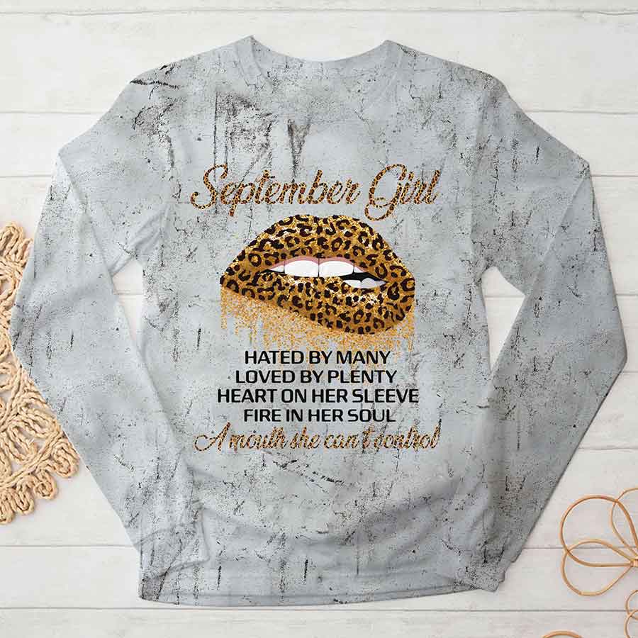 September Birthday Shirt, Custom Birthday Shirt, Queens are Born In September, September Birthday Shirts For Woman, September Birthday Gifts-YPT-HCT