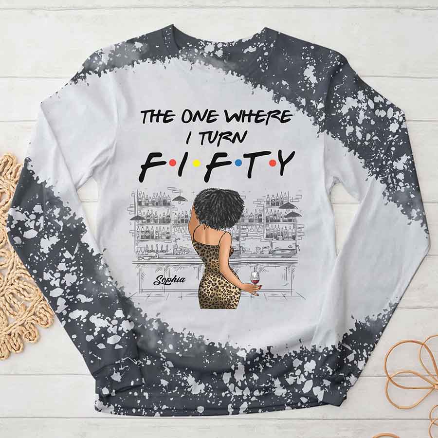 50th Birthday Shirts, Custom Birthday Shirts, Turning 50 Shirt, Gifts For Women Turning 50, 50 And Fabulous Shirt-YPT-HCT