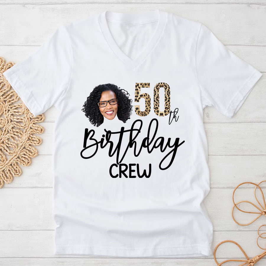 Custom Birthday Shirts, Gifts For Women Turning 50, 50 And Fabulous Shirt, 50th Birthday Shirts For Her