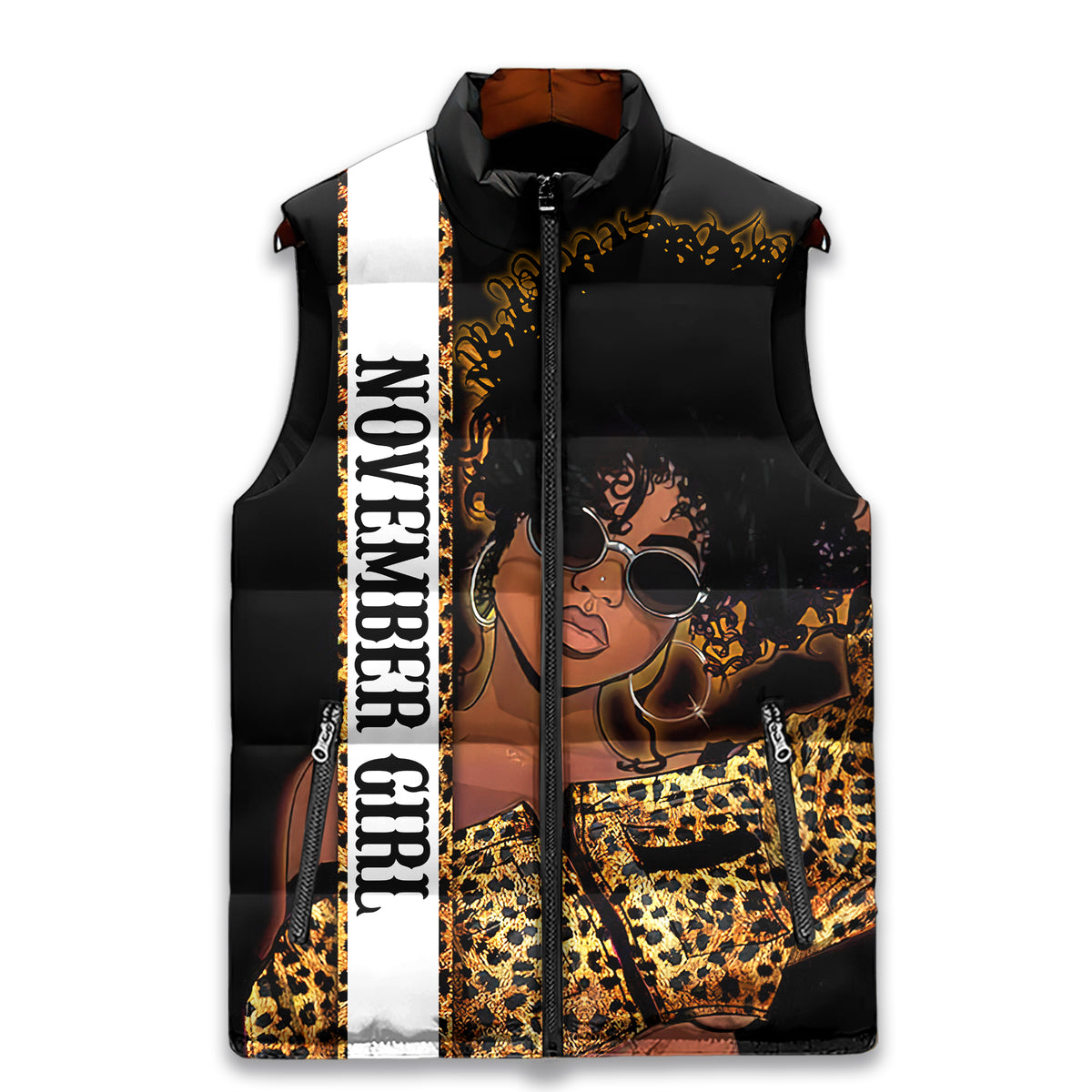 Puffer Vest - Personalized November Birthday Month, Gift Ideas For November Birthday For Girls