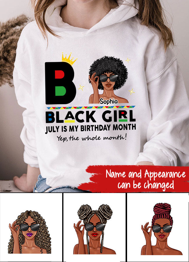 July Birthday Shirt, Custom Birthday Shirt, Queens Are Born In July, July Birthday Shirts For Woman, July Birthday Gifts