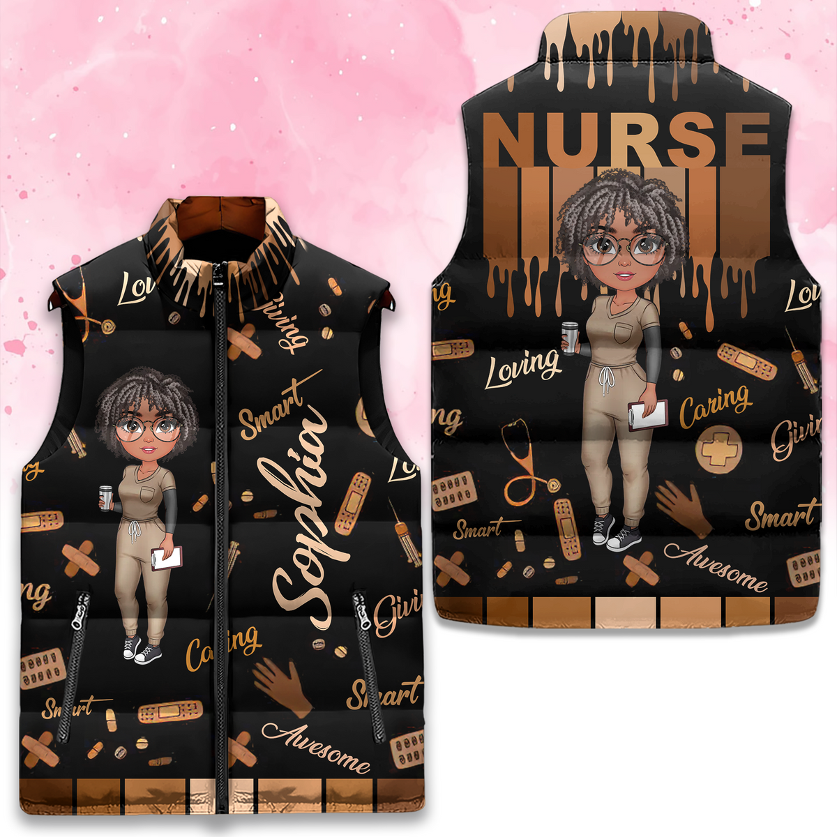Puffer Vest -Personalized Gift Ideas For Nurse