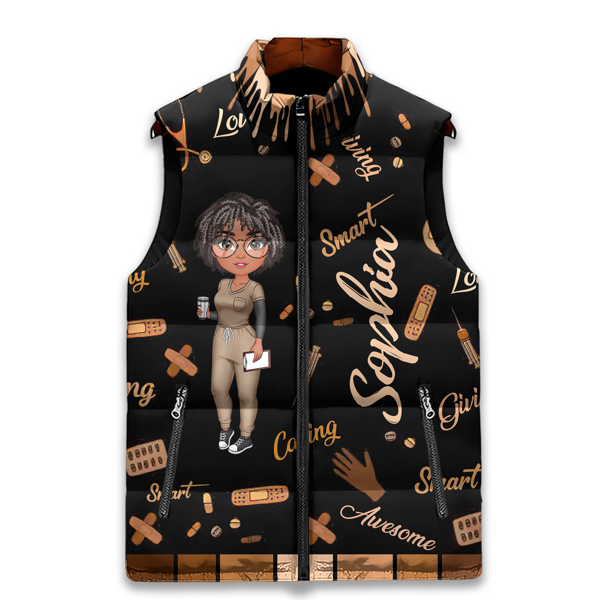 Puffer Vest -Personalized Gift Ideas For Nurse