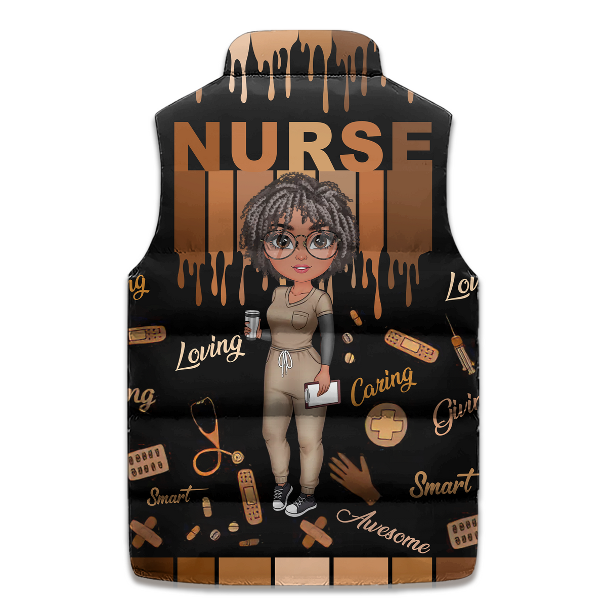Puffer Vest -Personalized Gift Ideas For Nurse