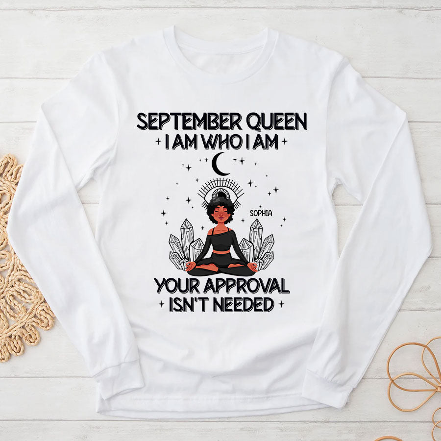 September Birthday Shirt, Custom Birthday Shirt, September Birthday Shirts For Woman, September Birthday Gifts
