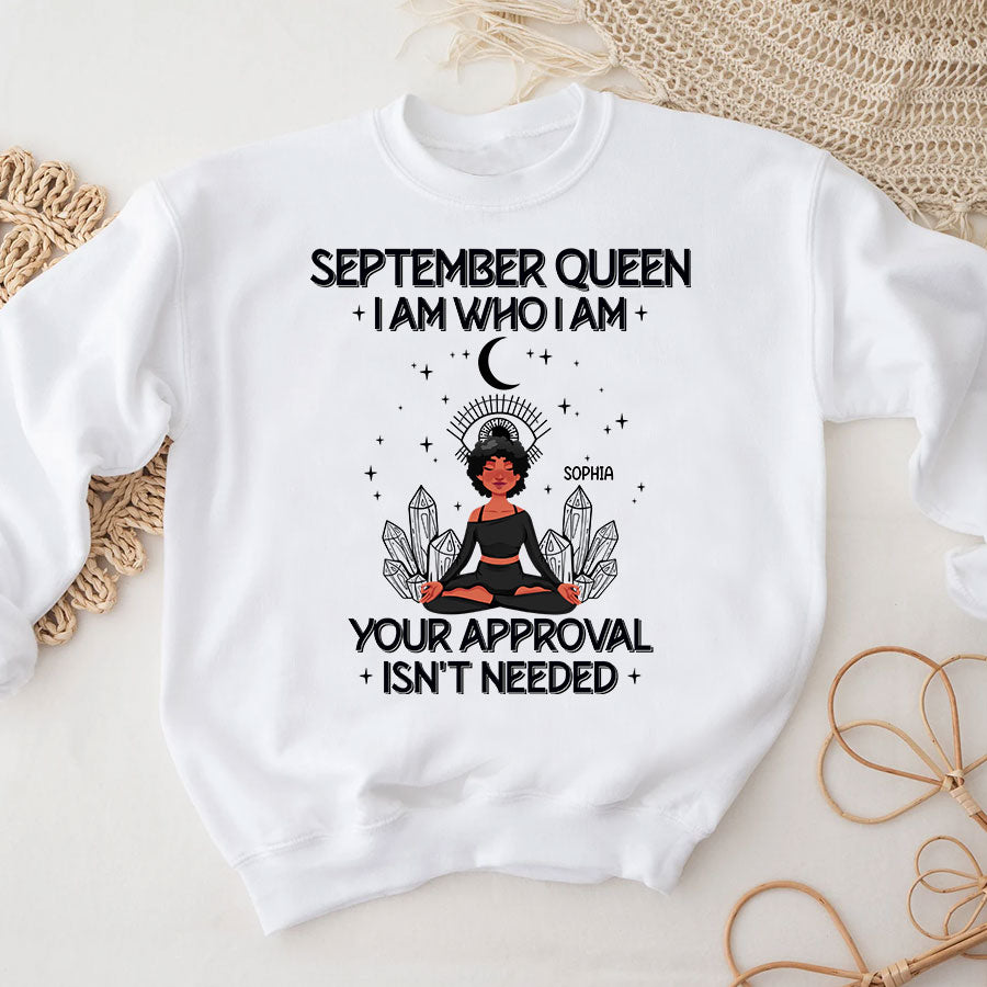 September Birthday Shirt, Custom Birthday Shirt, September Birthday Shirts For Woman, September Birthday Gifts
