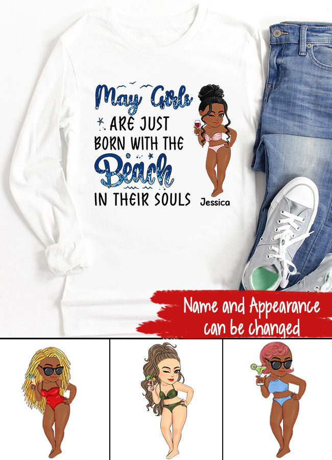 May Birthday Shirt, Custom Birthday Shirt, Queens Born In May, May Birthday Gifts, May Shirts For Woman, Beach Lover