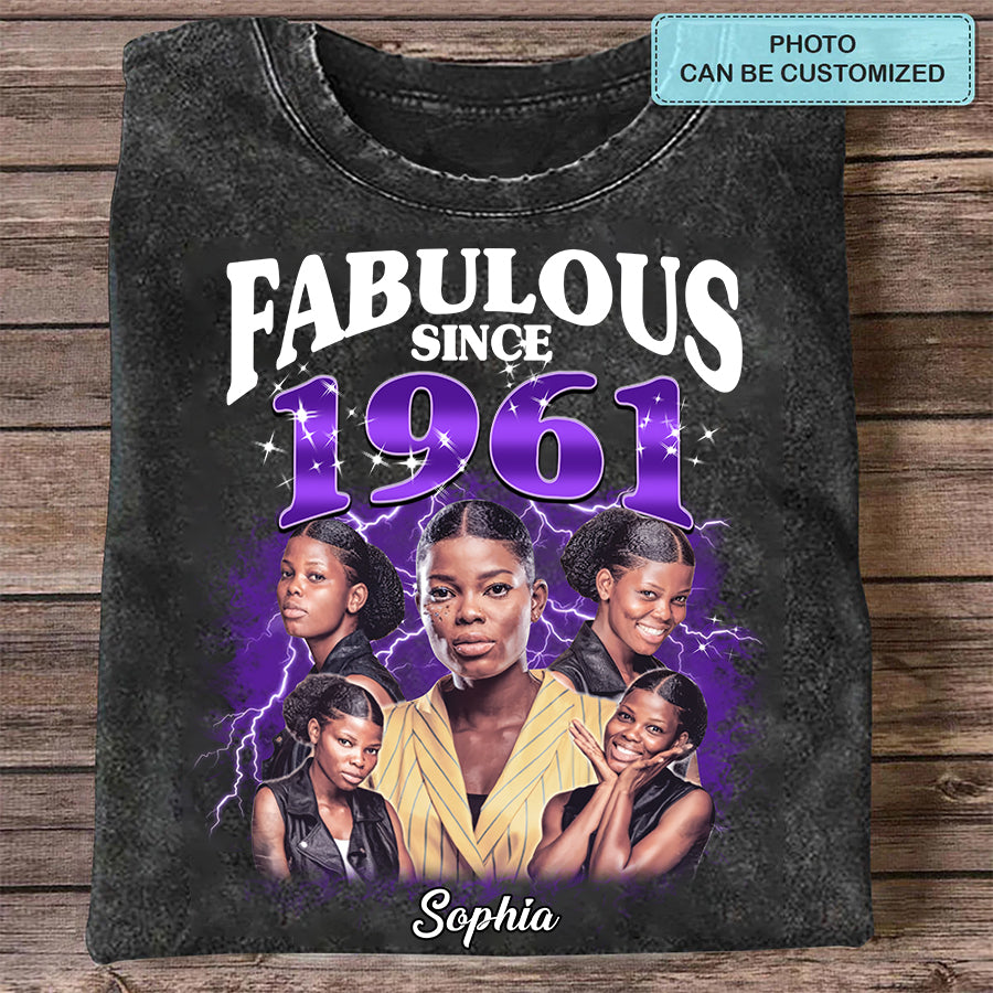 Chapter 63, Fabulous Since 1961 63rd Birthday Unique T Shirt For Woman, Her Gifts For 63 Years Old , Turning 63 Birthday Cotton Shirt - HMT