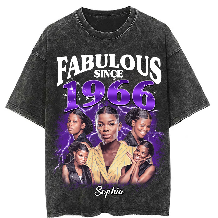 Chapter 58, Fabulous Since 1966 58th Birthday Unique T Shirt For Woman, Her Gifts For 58 Years Old , Turning 58 Birthday Cotton Shirt - HMT