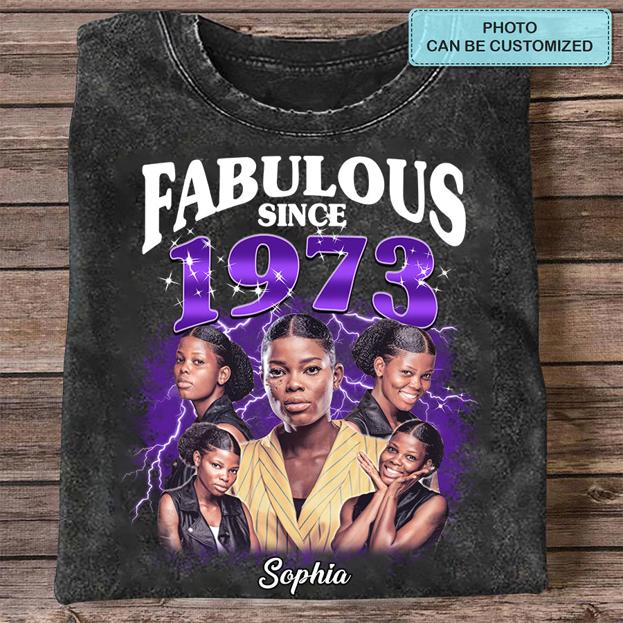 Chapter 51, Fabulous Since 1973 51st Birthday Unique T Shirt For Woman, Her Gifts For 51 Years Old , Turning 51 Birthday Cotton Shirt - HMT