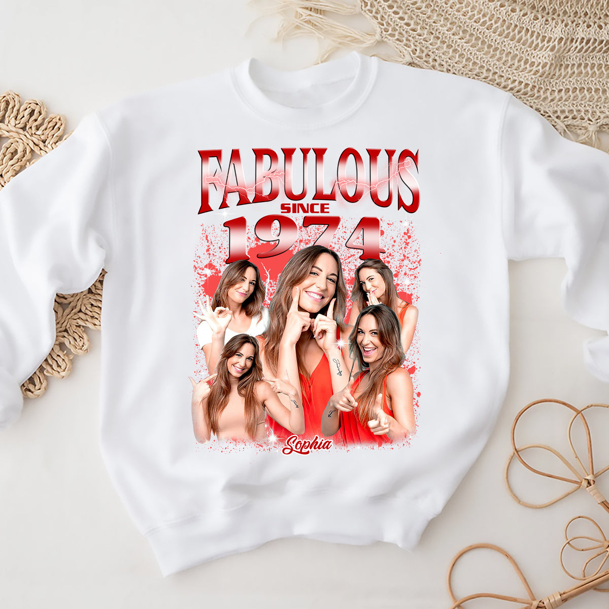 Chapter 50, Fabulous Since 1974 50th Birthday Unique T Shirt For Woman, Custom Birthday Shirt, Her Gifts For 50 Years Old , Turning 50 Birthday Cotton Shirt-YPT-ALK