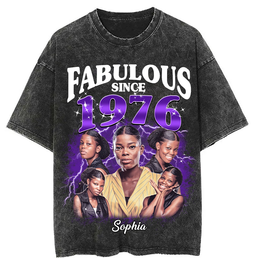 Chapter 48, Fabulous Since 1976 48th Birthday Unique T Shirt For Woman, Her Gifts For 48 Years Old , Turning 48 Birthday Cotton Shirt - HMT