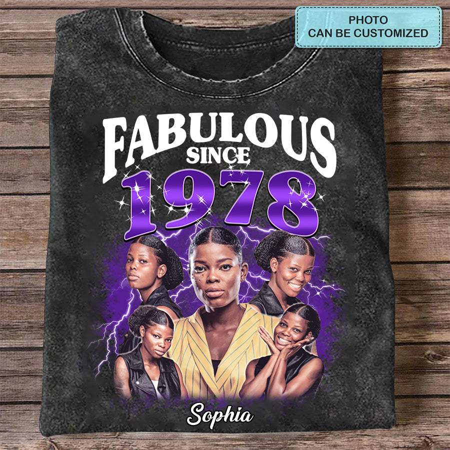 Chapter 46, Fabulous Since 1978 46th Birthday Unique T Shirt For Woman, Her Gifts For 46 Years Old , Turning 46 Birthday Cotton Shirt - HMT