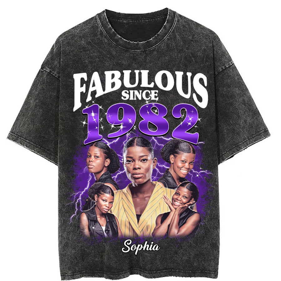 Chapter 42, Fabulous Since 1982 42nd Birthday Unique T Shirt For Woman, Her Gifts For 42 Years Old , Turning 42 Birthday Cotton Shirt - HMT