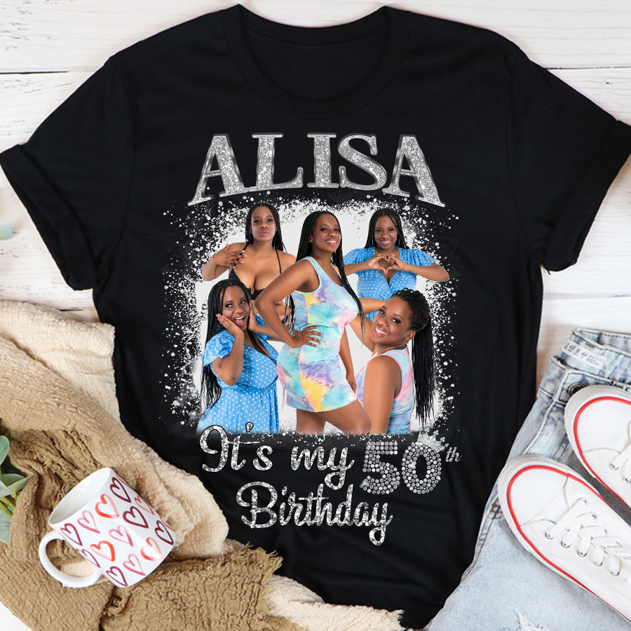 50th Birthday Shirts, Custom Birthday Shirts, Turning 50 Shirt, Gifts For Women Turning 50, 50 And Fabulous Shirt, 1974 Shirt, 50th Birthday Shirts For Her-YPT-TLQ