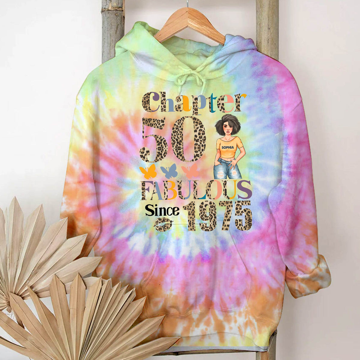 Chapter 50, Fabulous Since 1975 50th Birthday Unique T Shirt For Woman, Custom Birthday Shirt, Her Gifts For 50 Years Old , Turning 50 Birthday Cotton Shirt - YPT- HCT