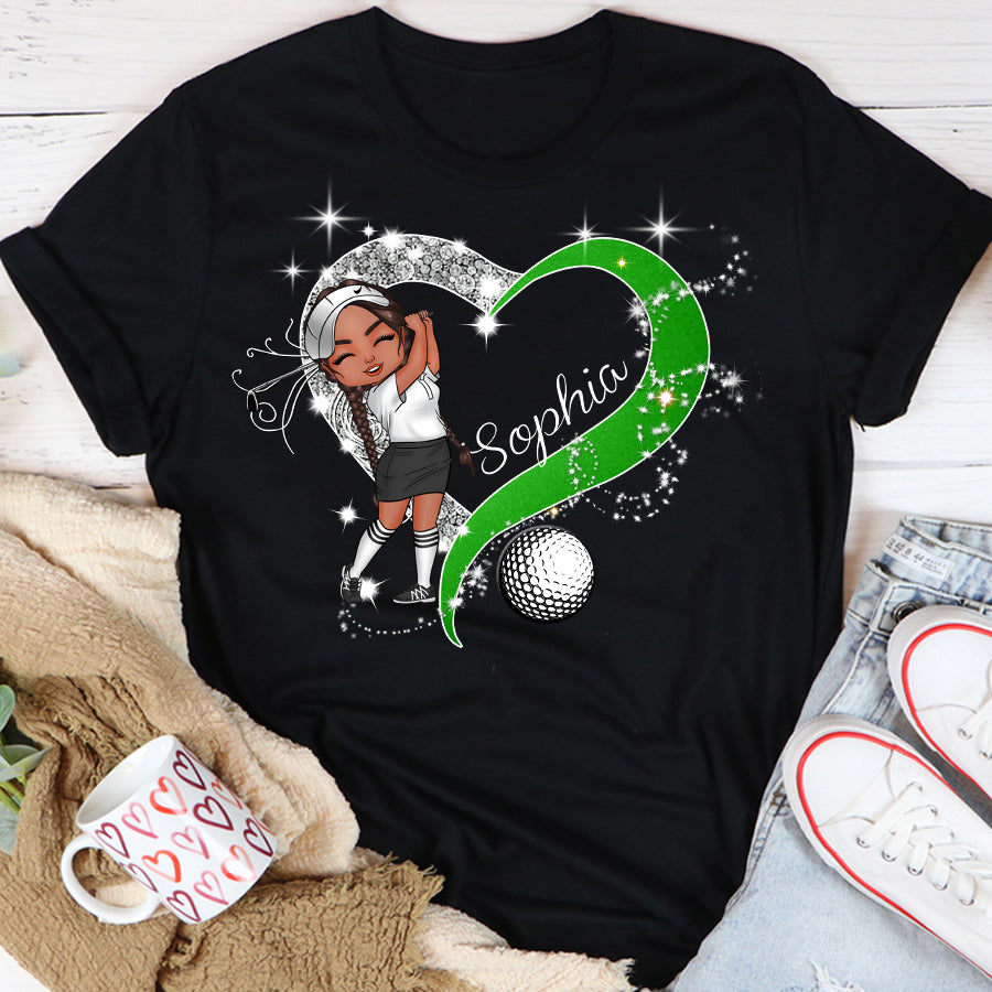 Personalized T-shirt - Gift For Golf Lovers - Just A Girl Who Loves Golf