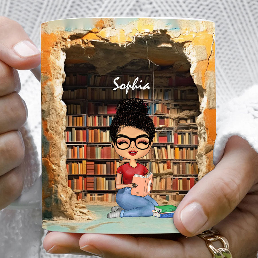 Personalized Mug For Book Lovers, Reading Gifts For Women