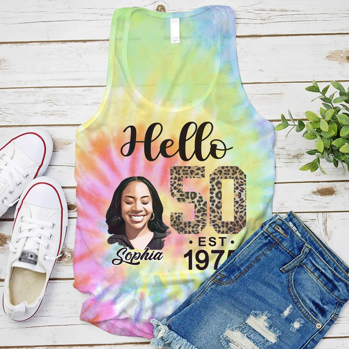 50th Birthday Shirts, Custom Birthday Shirts, Turning 50 Shirt, Gifts For Women Turning 50, 50 And Fabulous Shirt, 1975 Shirt, 50th Birthday Shirts For Her-YPT-HCT