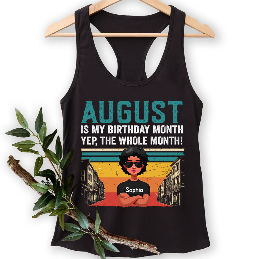 August Birthday Shirt, Custom Birthday Shirt, Queens are Born In August, August Birthday Shirts For Woman, August Birthday Gifts