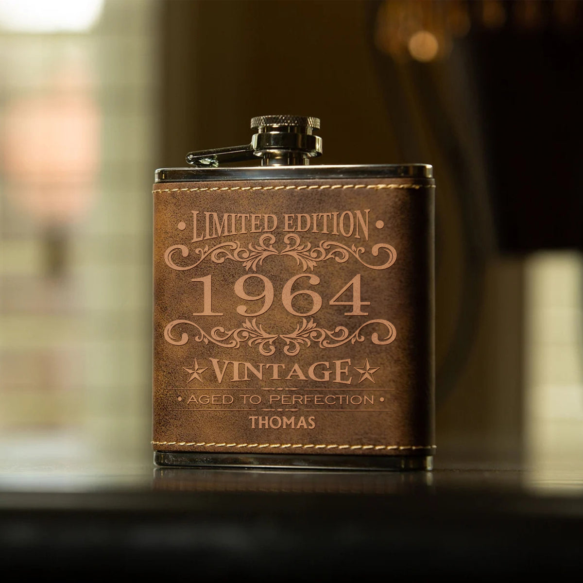 Personalized Flask Set, Flask Gift for Him, Flask for Men, Groomsmen Gifts, Best Man Gift, Dad Gift, Mens Gift, Lettering Boyfriend Gift-YPT-HMT