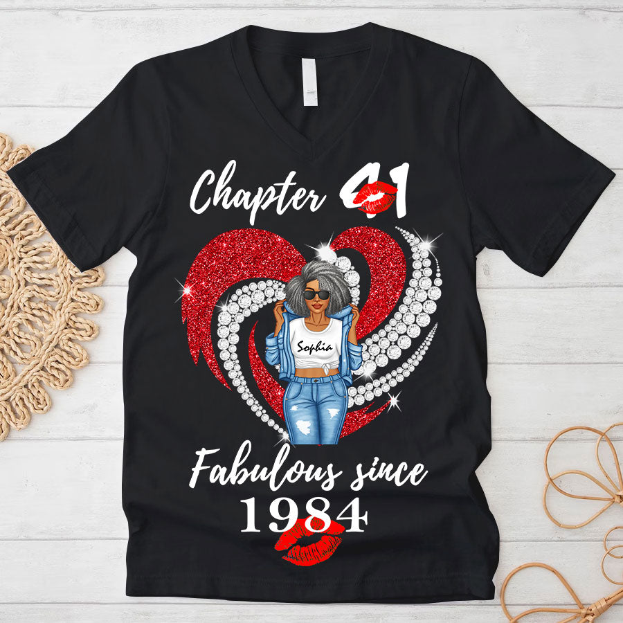 Personalised 41st Birthday Gifts, 1984 T Shirt, Gift Ideas 41st Birthday Woman - TLQ