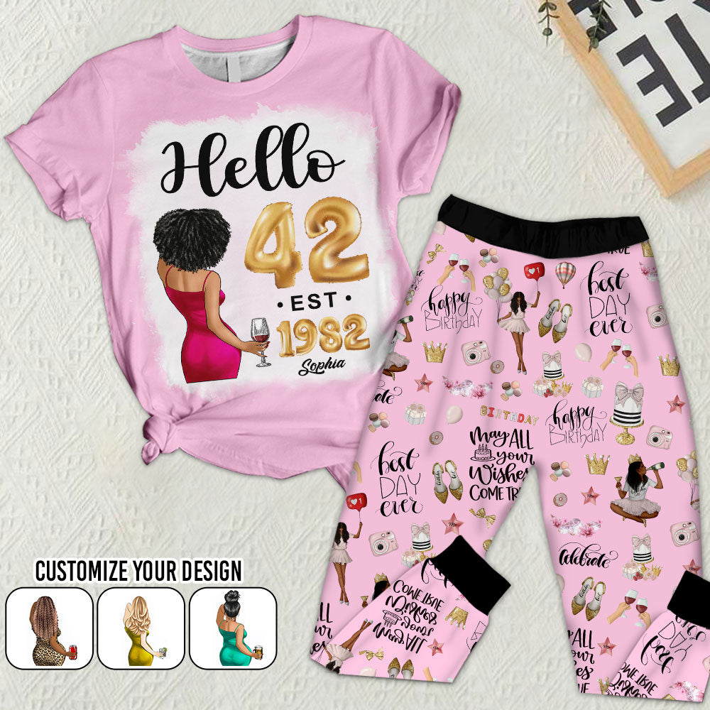 Premium Pajamas Set - Gift Ideas For 42nd Birthday, 1982 Birthday Gifts Ideas, Gift Ideas 42nd Birthday Woman - TLQ
