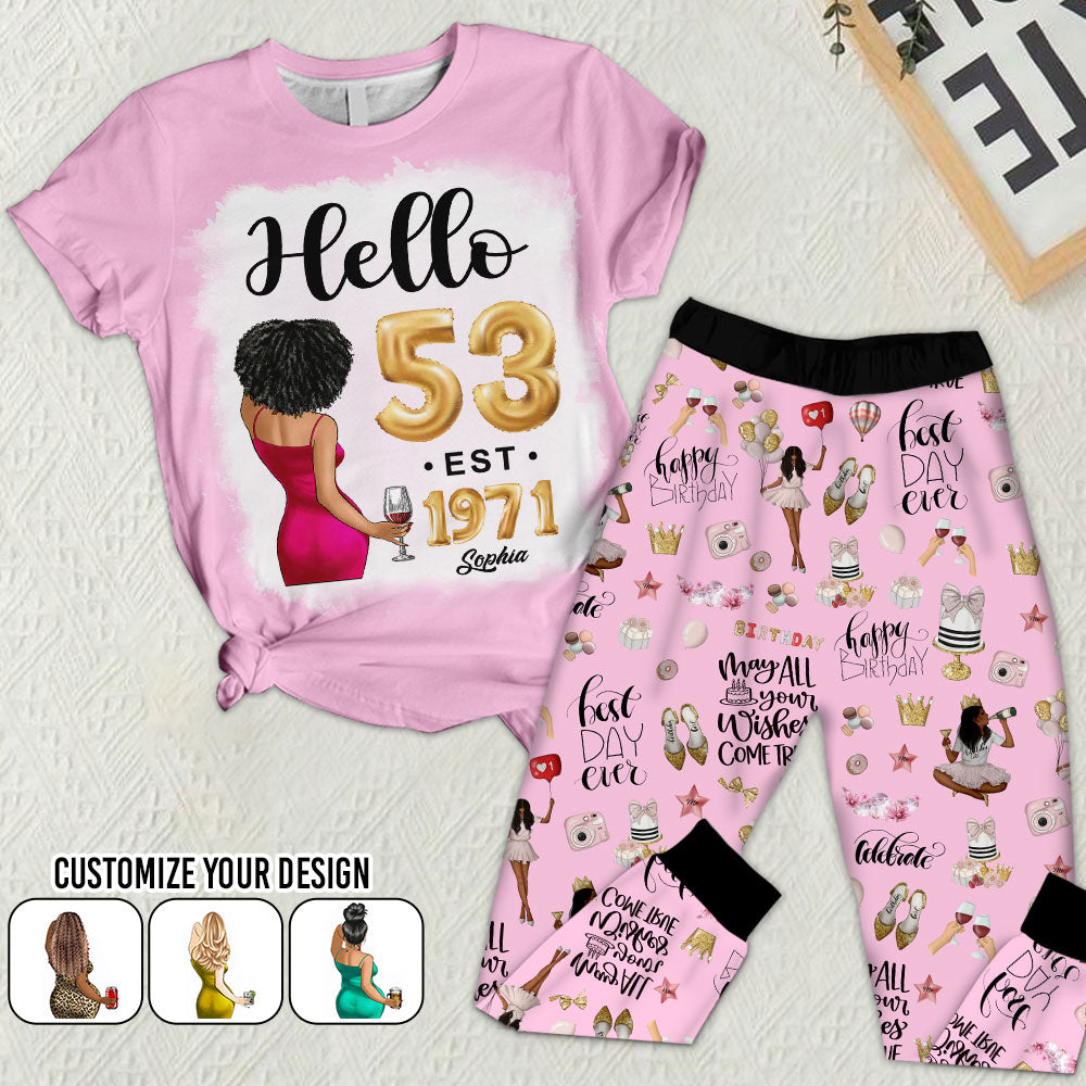 Premium Pajamas Set - Gift Ideas For 53rd Birthday, 1971 Birthday Gifts Ideas, Gift Ideas 53rd Birthday Woman - TLQ