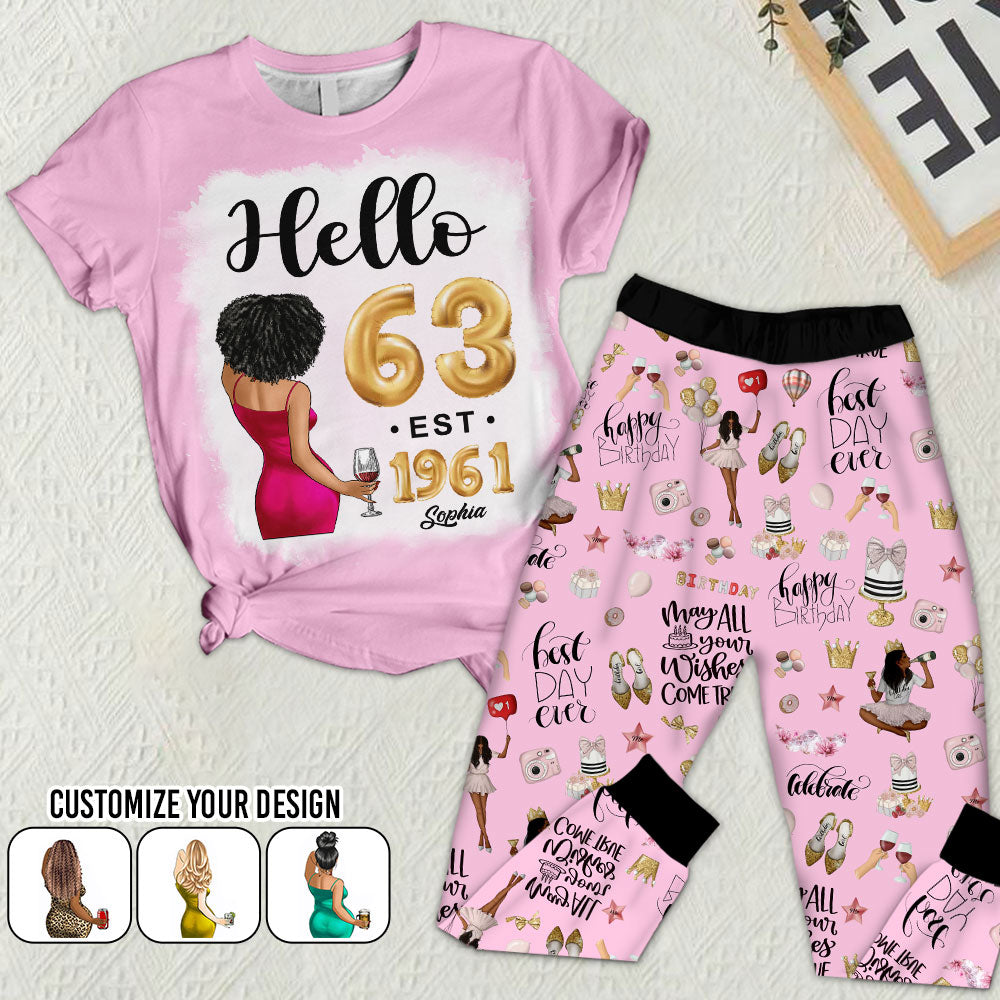 Premium Pajamas Set - Gift Ideas For 63rd Birthday, 1961Birthday Gifts Ideas, Gift Ideas 63rd Birthday Woman - TLQ