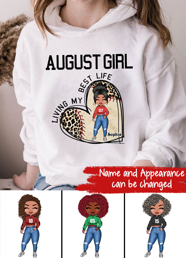 August Birthday Shirt, Custom Birthday Shirt, Queens Born In August, August Birthday Gifts, August Shirts For Woman, Baseball Lover