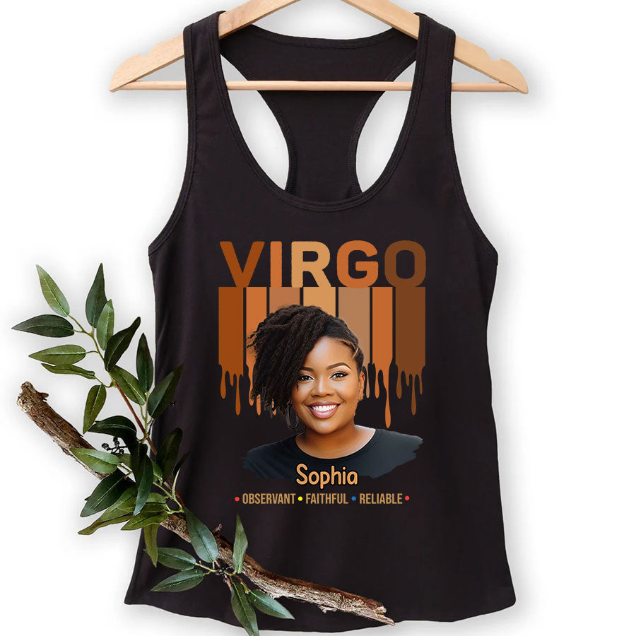Custom Birthday Shirt, Virgo Zodiac T Shirt, Virgo Birthday Shirt, Virgo T Shirts For Ladies, Virgo Queen T Shirt