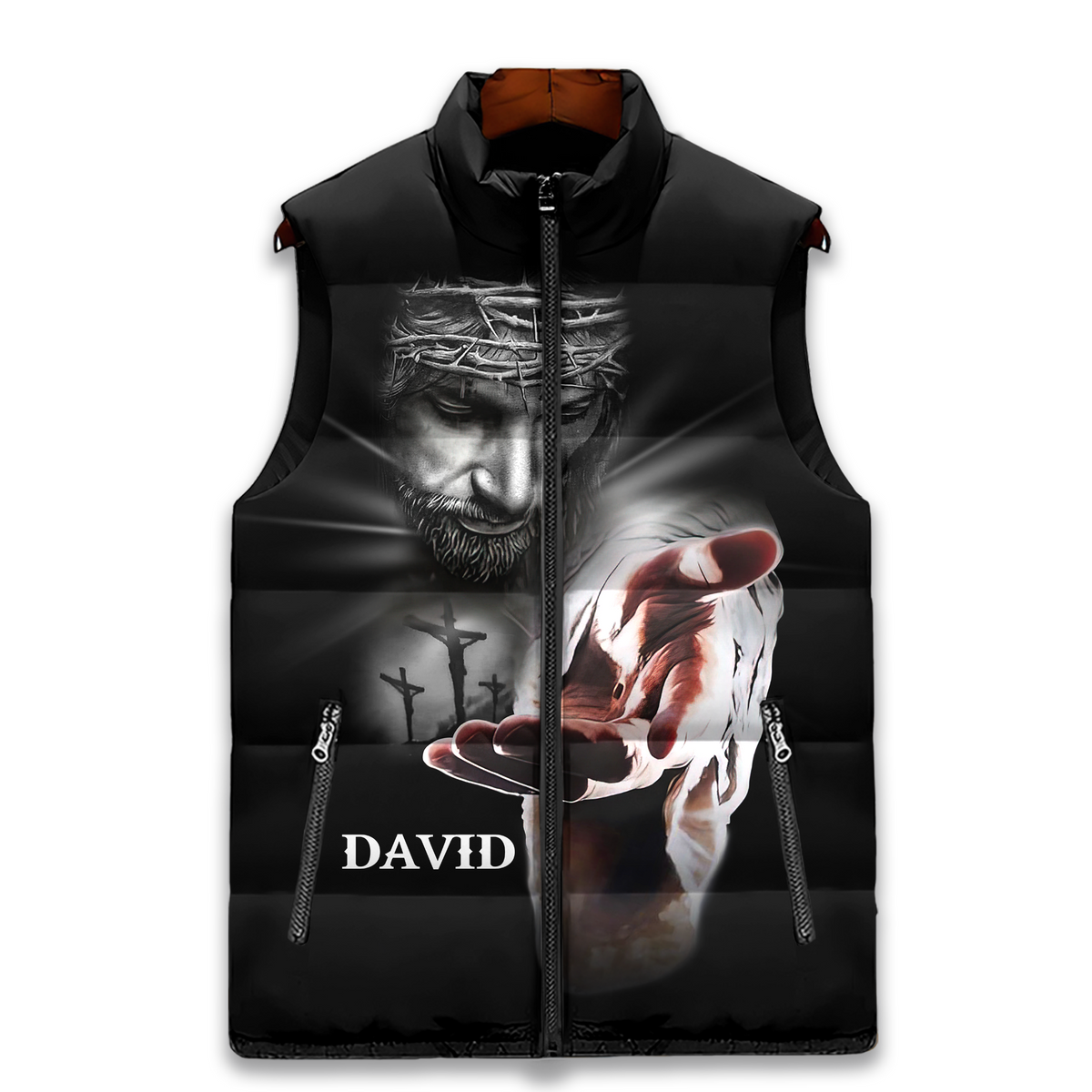 Puffer Vest - Personalized Gift Ideas, Stand With God