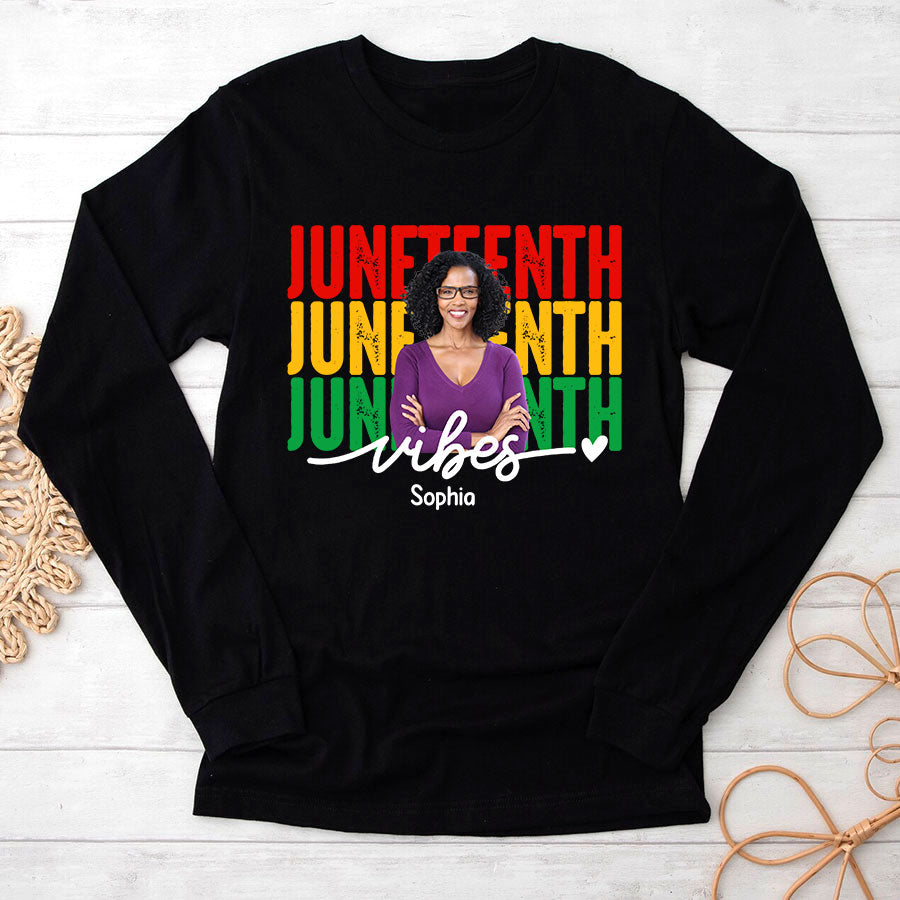 Personalized Shirt - Juneteenth T Shirt, Black Women&#39;s Juneteenth t shirt, Juneteenth shirt ideas, Black History Gift For Black Woman