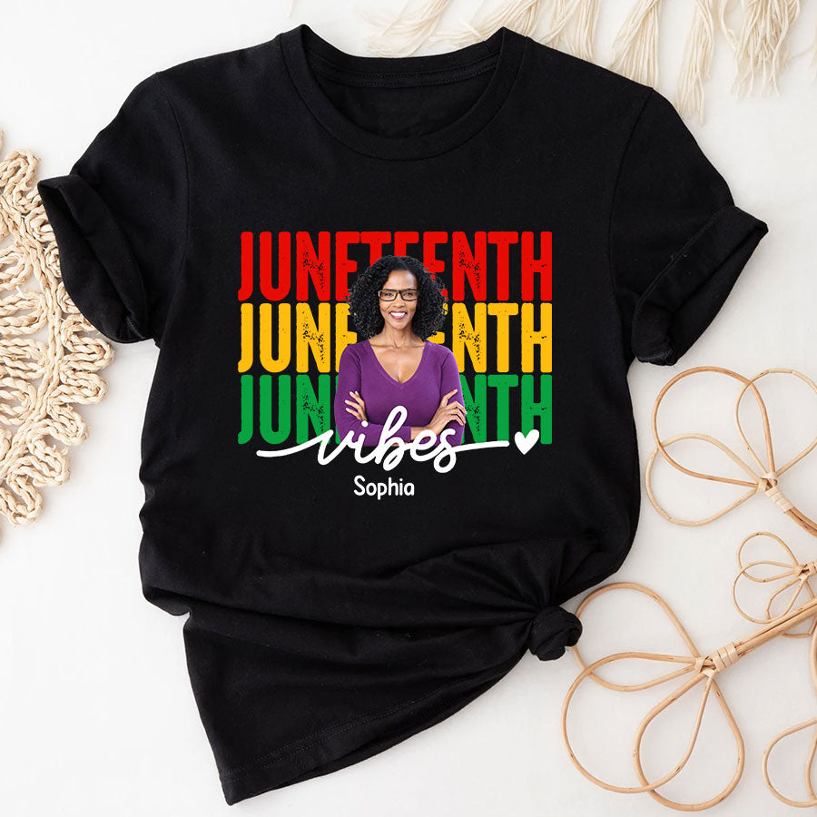 Personalized Shirt - Juneteenth T Shirt, Black Women&#39;s Juneteenth t shirt, Juneteenth shirt ideas, Black History Gift For Black Woman