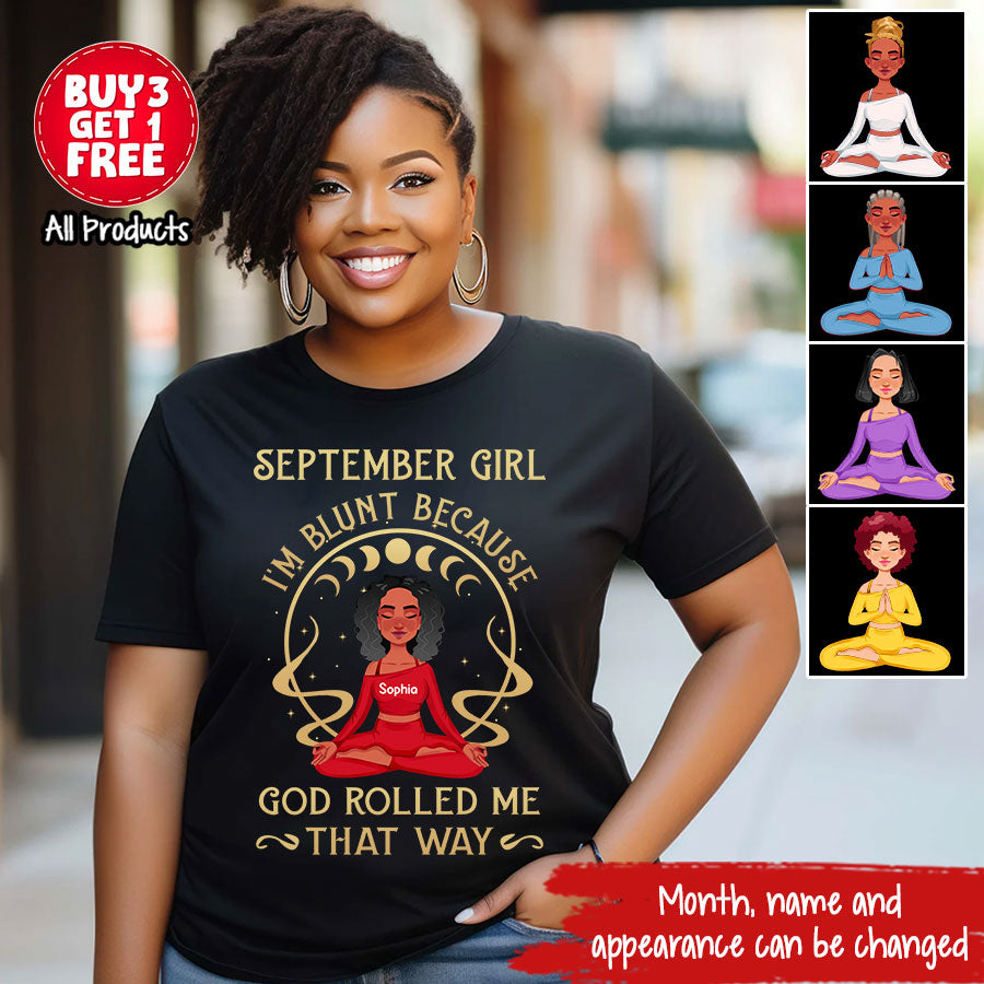 September Birthday Shirt, Custom Birthday Shirt, September Birthday Shirts For Woman, September Birthday Gifts