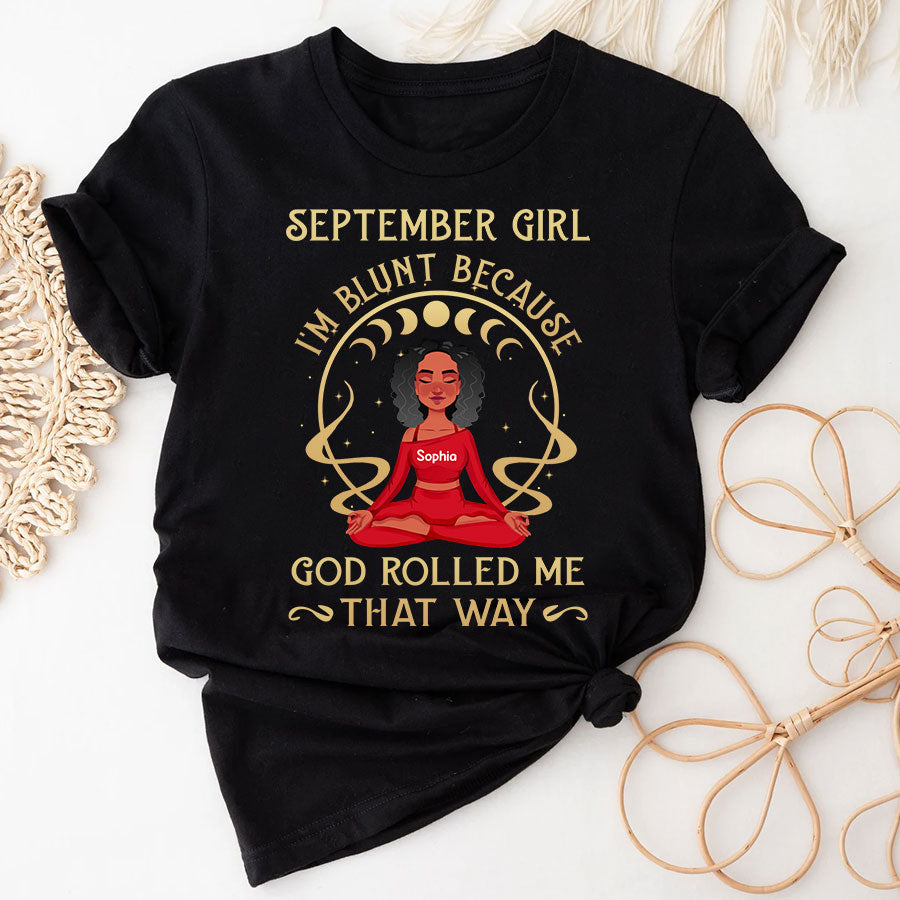 September Birthday Shirt, Custom Birthday Shirt, September Birthday Shirts For Woman, September Birthday Gifts