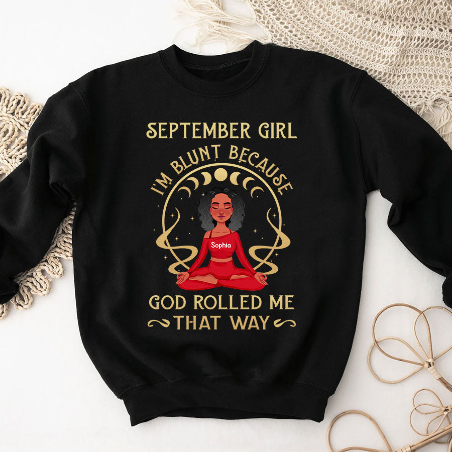 September Birthday Shirt, Custom Birthday Shirt, September Birthday Shirts For Woman, September Birthday Gifts