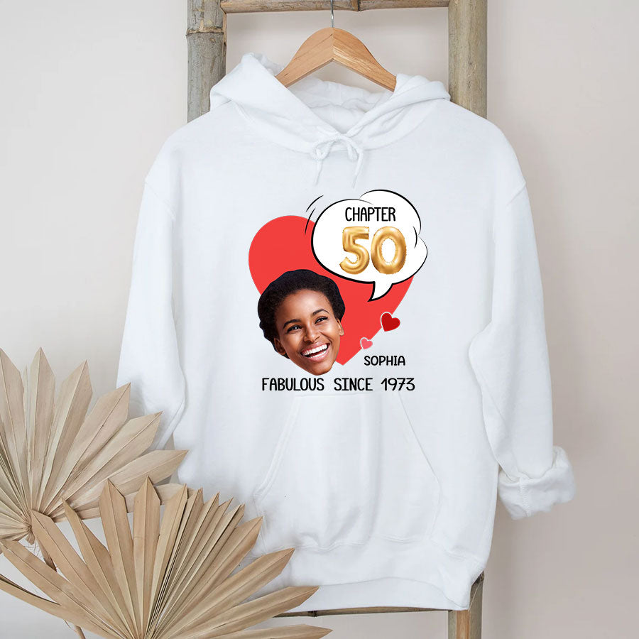 50th birthday shirts for her, Personalised 50th birthday gifts, 1973 t shirt, 50 and fabulous shirt, 50th birthday shirt ideas, gift ideas 50th birthday woman