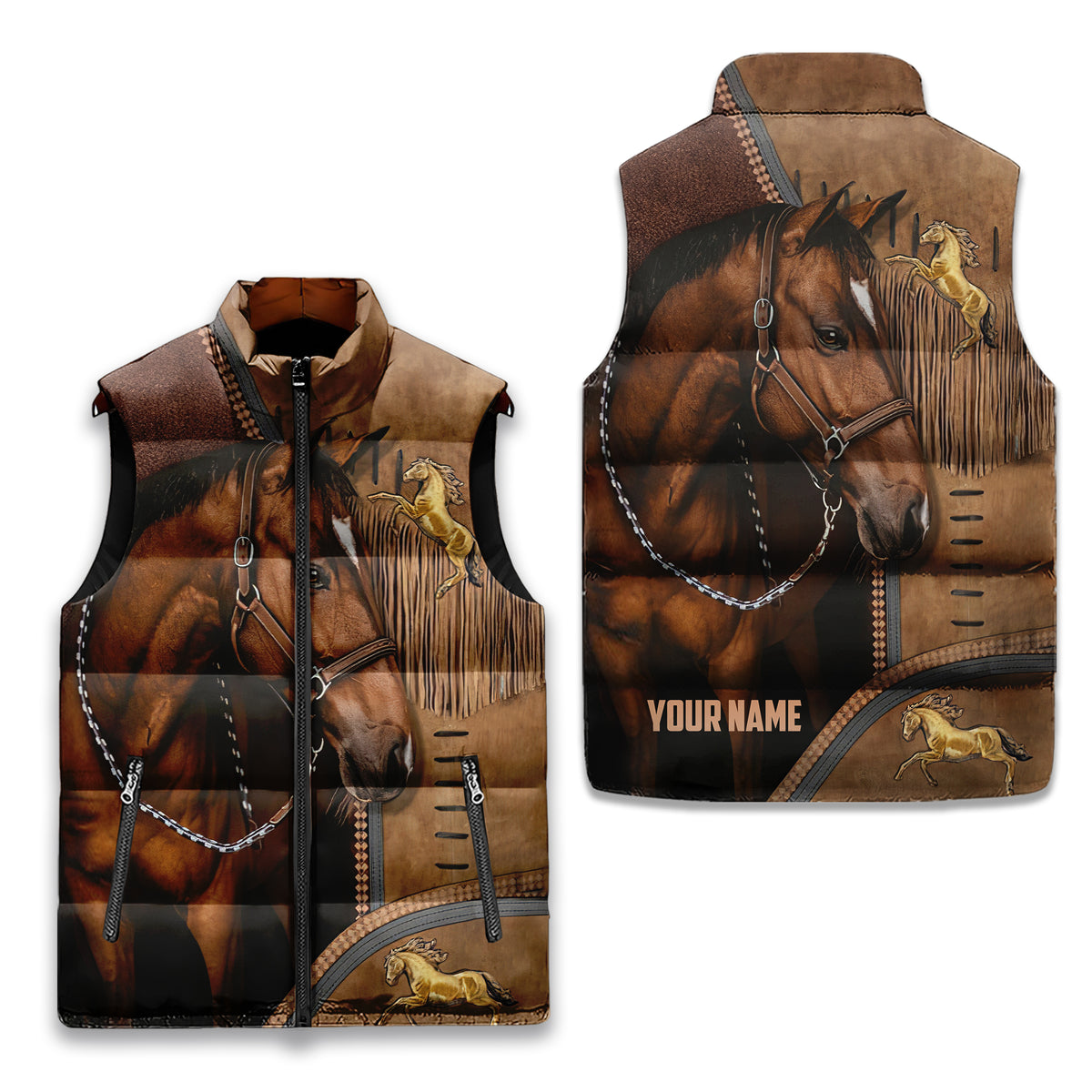 Puffer Vest - Personalized Gift Ideas For Horse Lovers