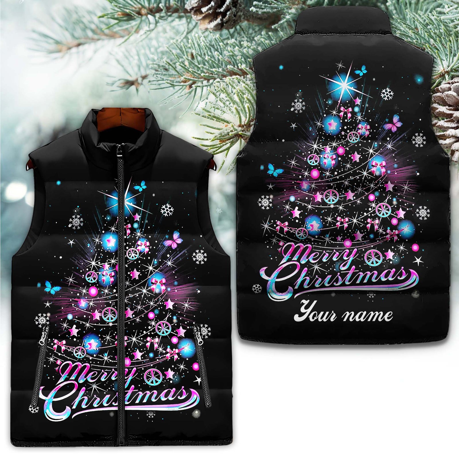 Puffer Vest - Personalized Gift Ideas For Hippie Lovers