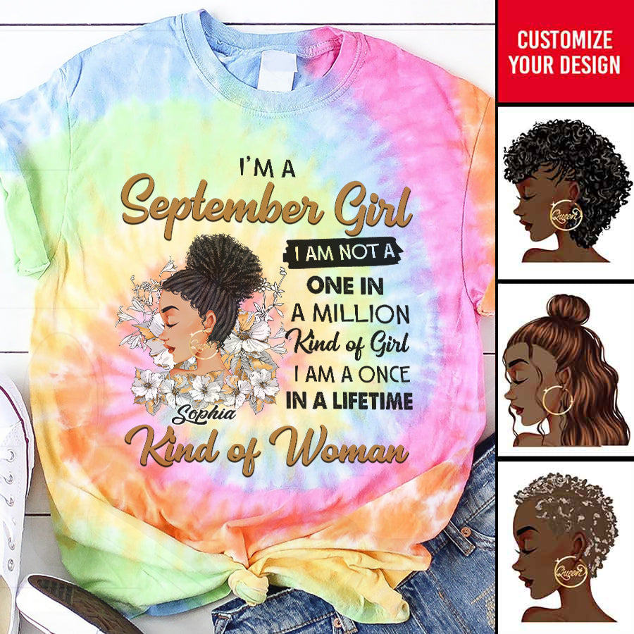 September Birthday Shirt, Custom Birthday Shirt, Queens are Born In September, September Birthday Shirts For Woman, September Birthday Gifts-YPT-HCT