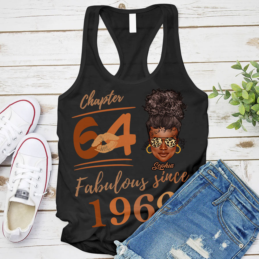 Chapter 64, Fabulous Since 1962 64th Birthday Unique T Shirt For Woman, Her Gifts For 64 Years Old , Turning 64 Birthday Cotton Shirt TLQ