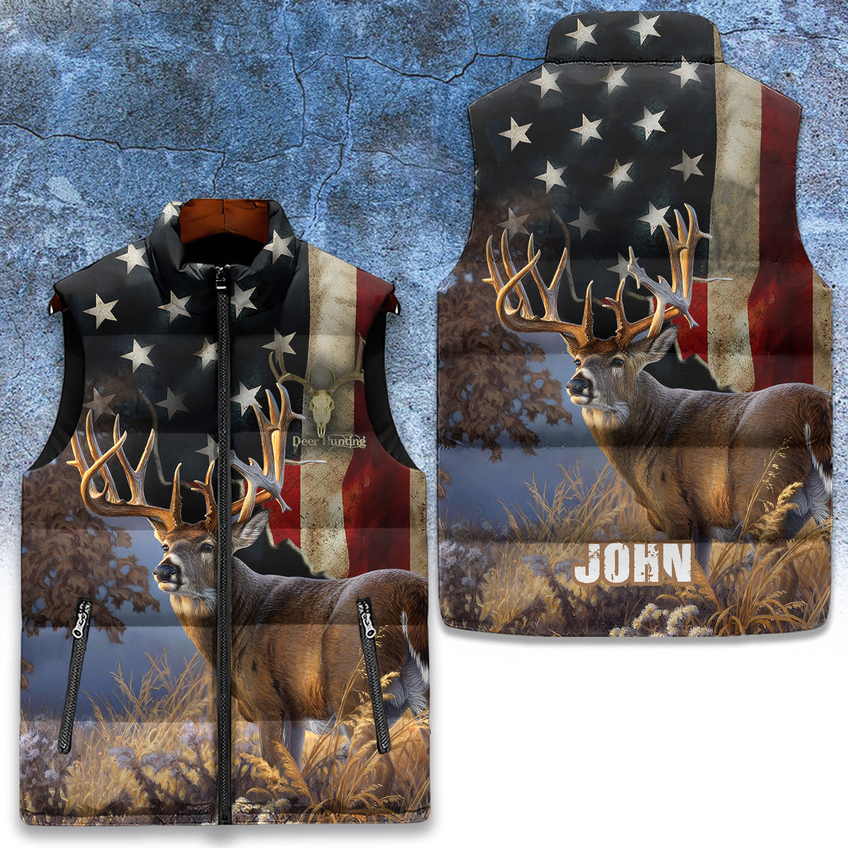 Puffer Vest - Personalized Gift Ideas For Men , Hunting Lover
