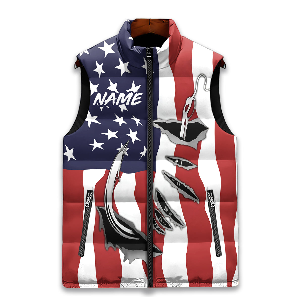 Puffer Vest - Personalized Gift Ideas For Fishing Lovers