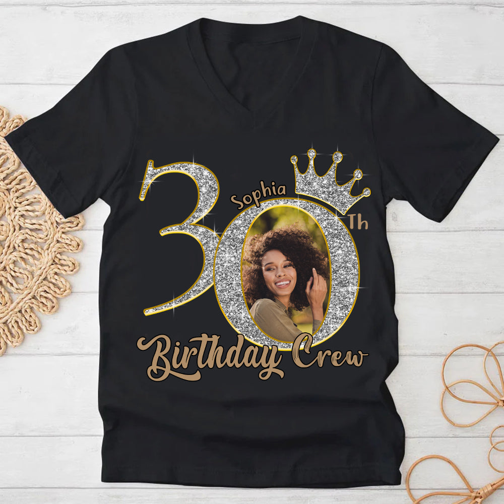 30th Birthday Shirts, Custom Birthday Shirts, Turning 30 Shirt, Gifts For Women Turning 30, 30 And Fabulous Shirt, 30th Birthday Shirts For Her - YPT-HCT
