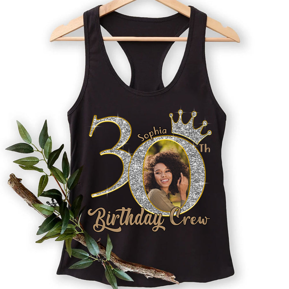 30th Birthday Shirts, Custom Birthday Shirts, Turning 30 Shirt, Gifts For Women Turning 30, 30 And Fabulous Shirt, 30th Birthday Shirts For Her - YPT-HCT