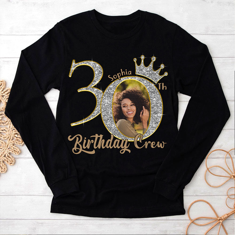 30th Birthday Shirts, Custom Birthday Shirts, Turning 30 Shirt, Gifts For Women Turning 30, 30 And Fabulous Shirt, 30th Birthday Shirts For Her - YPT-HCT